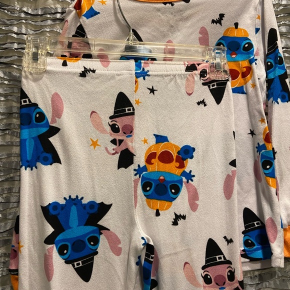 Kids Halloween Stitch Pajama Set with Stitch print Size 8 - Picture 5 of 6